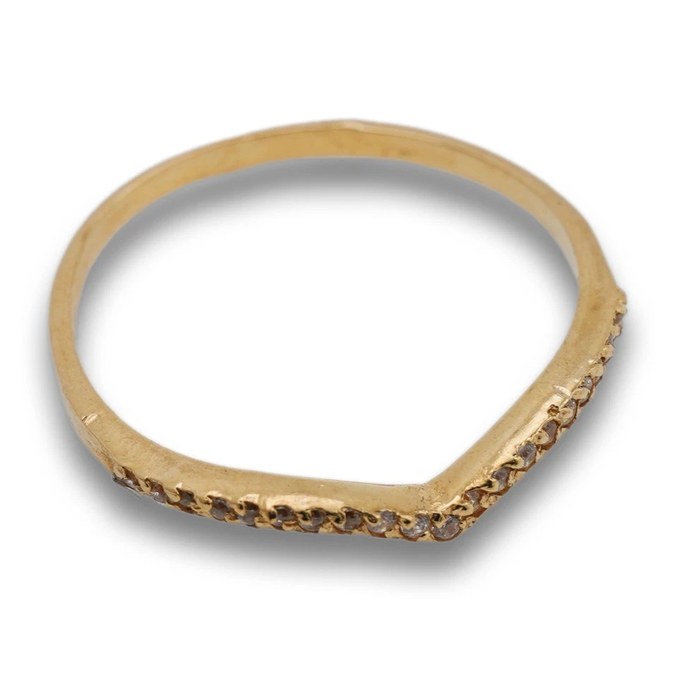 Ring 750 Gold 18 Kt Gelbgold Damen Goldring Wert 490,- - Bild 1 von 4