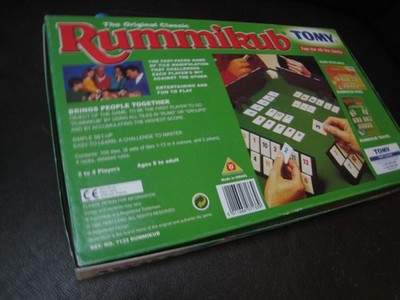 Original Classic Rummikub Game by TOMY Complete 1995 7133 for sale