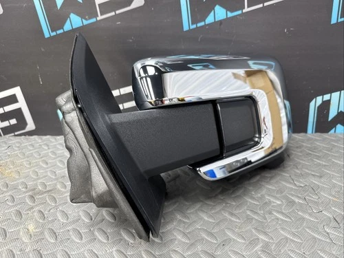 2024-25 Ford F150 Door Mirror Left Blind Spot Signal Camera P Fold Chrome *NOTES