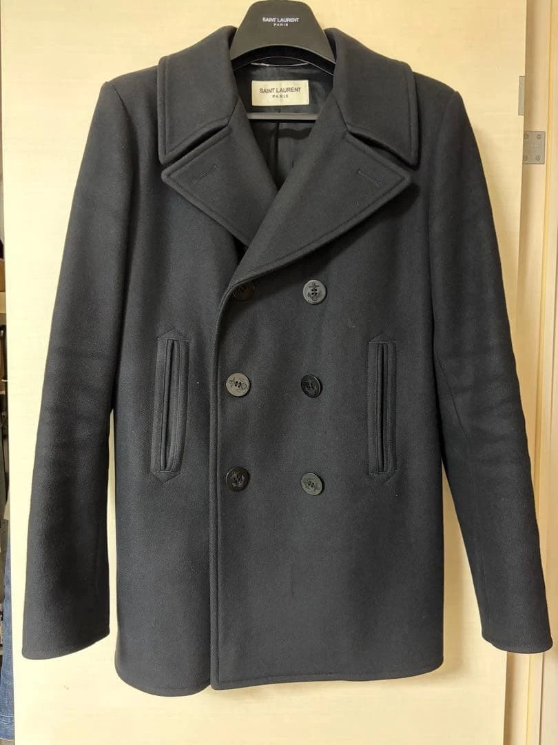 Saint Laurent Pea Coat Coats, Jackets & Vests for Men for Sale