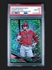 2022 Bowman's Best SHOHEI OHTANI Green Mini Diamond Refractor #25  /99 PSA 10 🔥