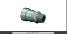 Viega 25111 , MeagapressG 1" Press x 1" MNPT Adapter