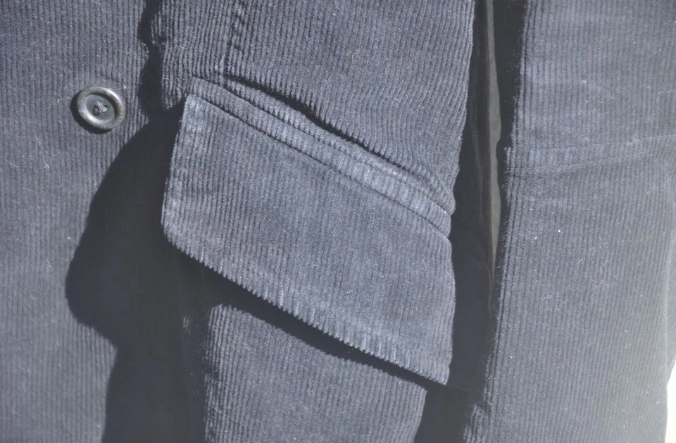 ¡Habla de Sway!! Abrigo de pana pesado vintage Dries Van Noten para hombre Foto 4 de 4