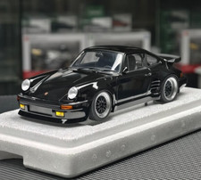 AUTOart 1/18 Porsche 911 930 Turbo Wangan Midnight Blackbird Diecast Car Model