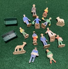 USA citizens 3606-100 Plasticville Ho Gauge 23 Of 24 Figures With Other Figures