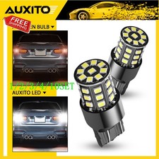 40w 7443 W21w White Brake Led Parking Drl Turn Signal High Power Bulb 110set