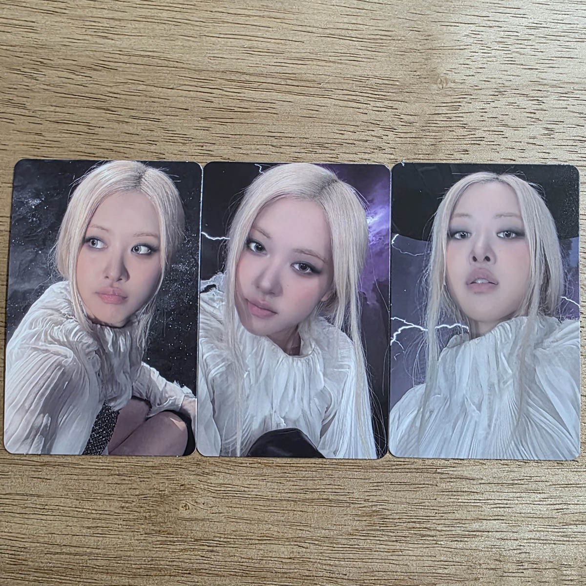 Rose Official Photocard 3 pcs Set BlackPink 3rd Mini Album