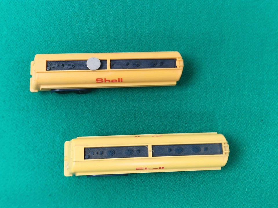 2 x Remolques cisterna WIKING HO calibre modelo ferrocarril carcasa Foto 2 de 4