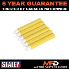 Image of Sealey Tyre Marking Crayon White Pack of 6 TST13