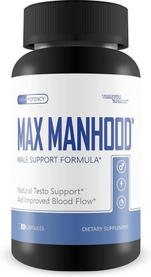 Max Manhood Testosterone Booster Pills - Our Best Testosterone Booster for Men
