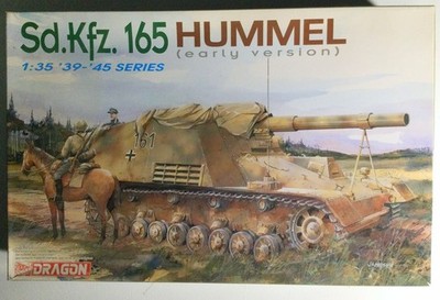 1/35 DRAGON German Hummel Sd. Kfz. 165 EARLY VERSION 6204 **READ**