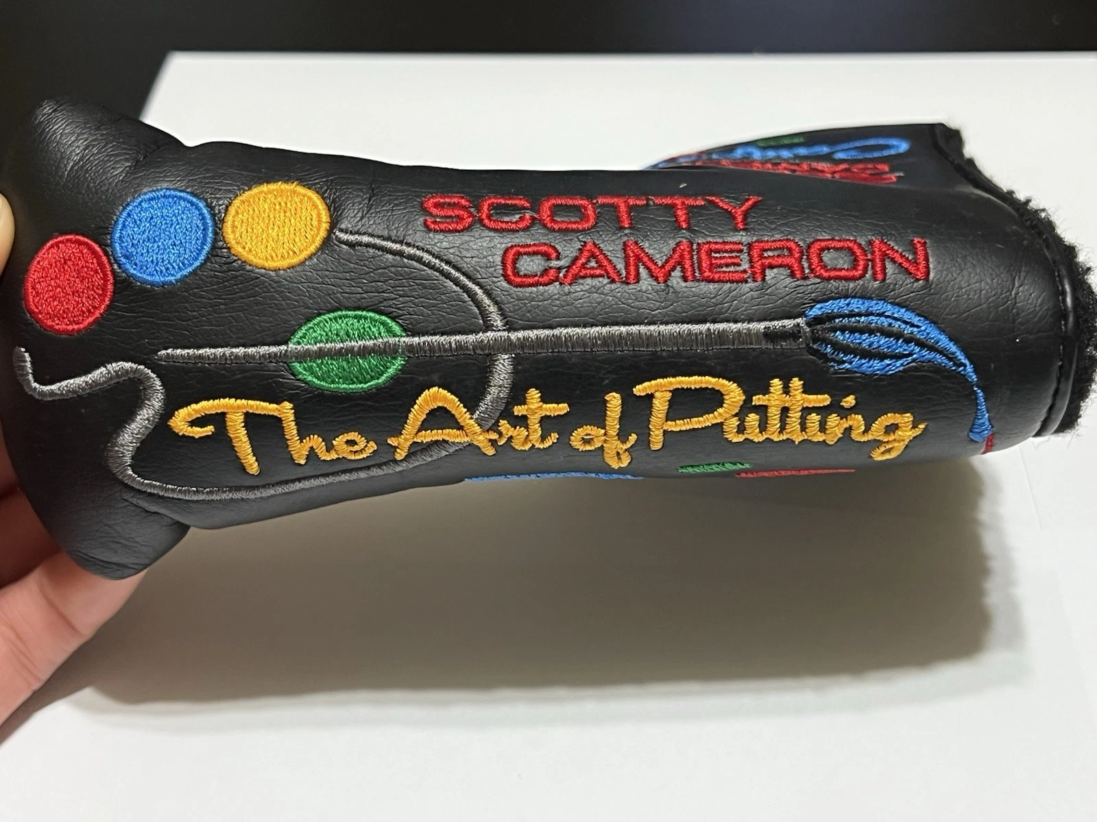 Scotty Cameron 'The Art of Putting' Titleist Blade Putter Headcover California