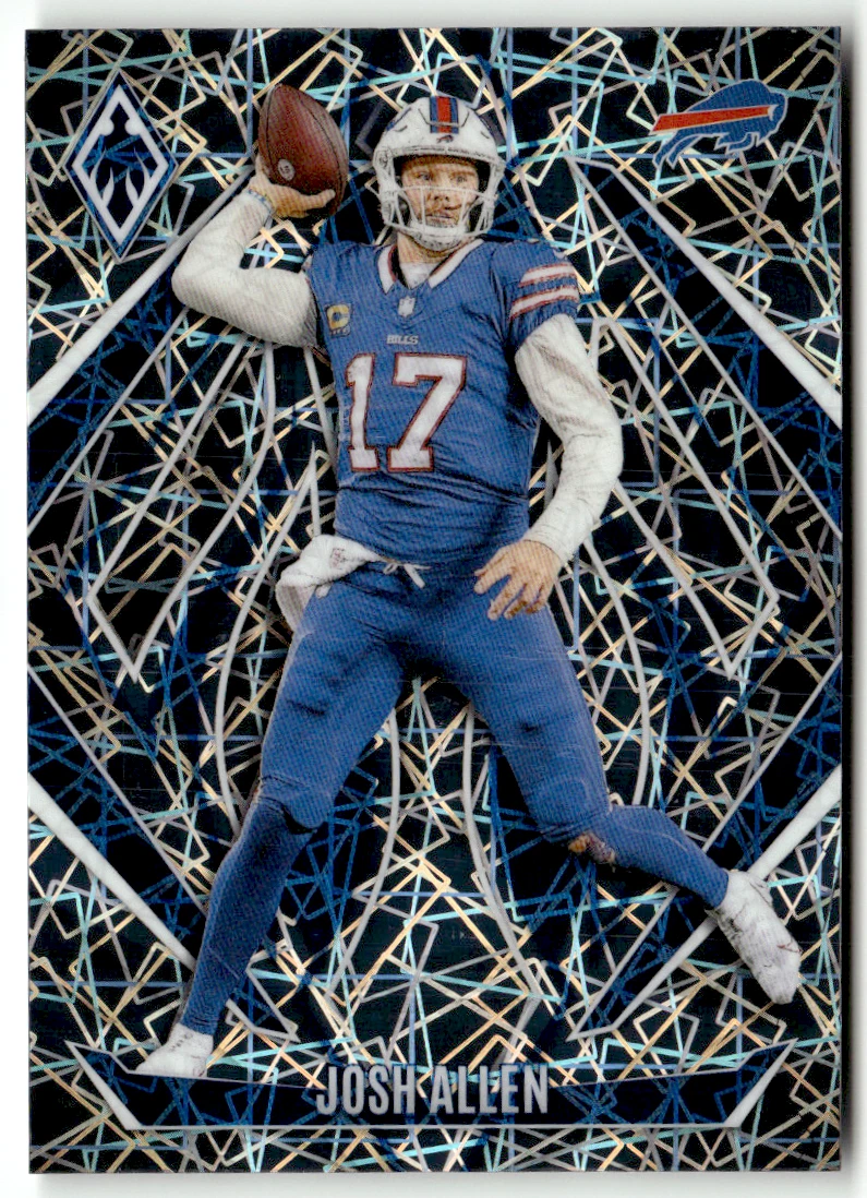 Panini Phoenix Football NFL Josh Allen No. 86 Laser Prizm 2024