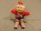 VINTAGE MATTEL CABBAGE PATCH KIDS MINIATURE 1995 4.5 INCH BLONDE HAIR BLUE EYES