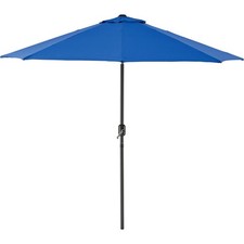 Global Industrial Outdoor Umbrella with Tilt Mechanism Olefin Fabric 8-1/2'W