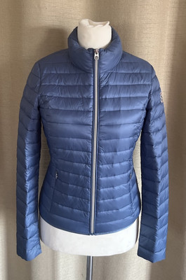 MILESTONE leichte Übergangs Daunen Jacke Daunenjacke blau Größe 36
