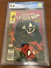 Amazing Spider-Man #316 CGC 9.4 Newsstand Variant White Pages 1989 Venom