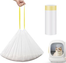 20 Count Cat Litter Box Liners for Self-Cleaning Cat Litter Box, Compatible with