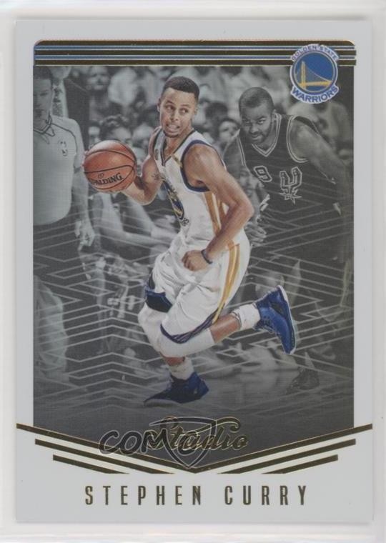 2016-17 Panini Studio Stephen Curry #1 gb9