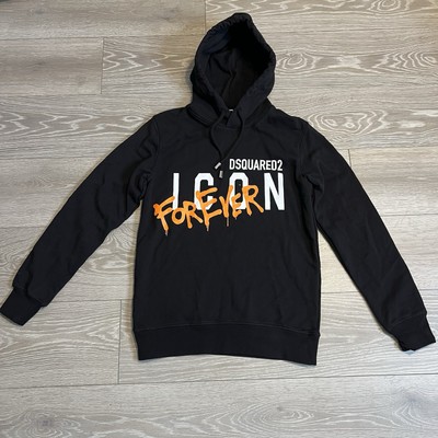DSQUARED2 Icon Cool Hoodie Black [S79GU0102-968]