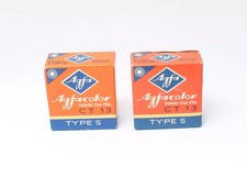 2x Agfacolor Umkehr-Cine-Film CT13 TYPE S, 13 DIN/16 ASA  OVP unge&ouml;ffnet  Nr.797