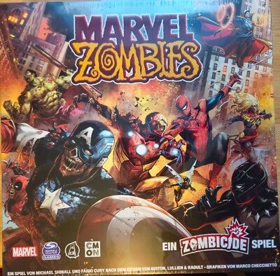 Marvel Zombies Grundspiel, Deutsche Version, CMON, Zombicide, Brettspiel