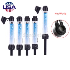 5Pcs Dentex Dental Universal Curing Light Composite Resin 4g Syringe A1 Shade