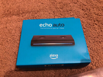 Amazon Echo Auto Smart Assistant - Black With Alexa