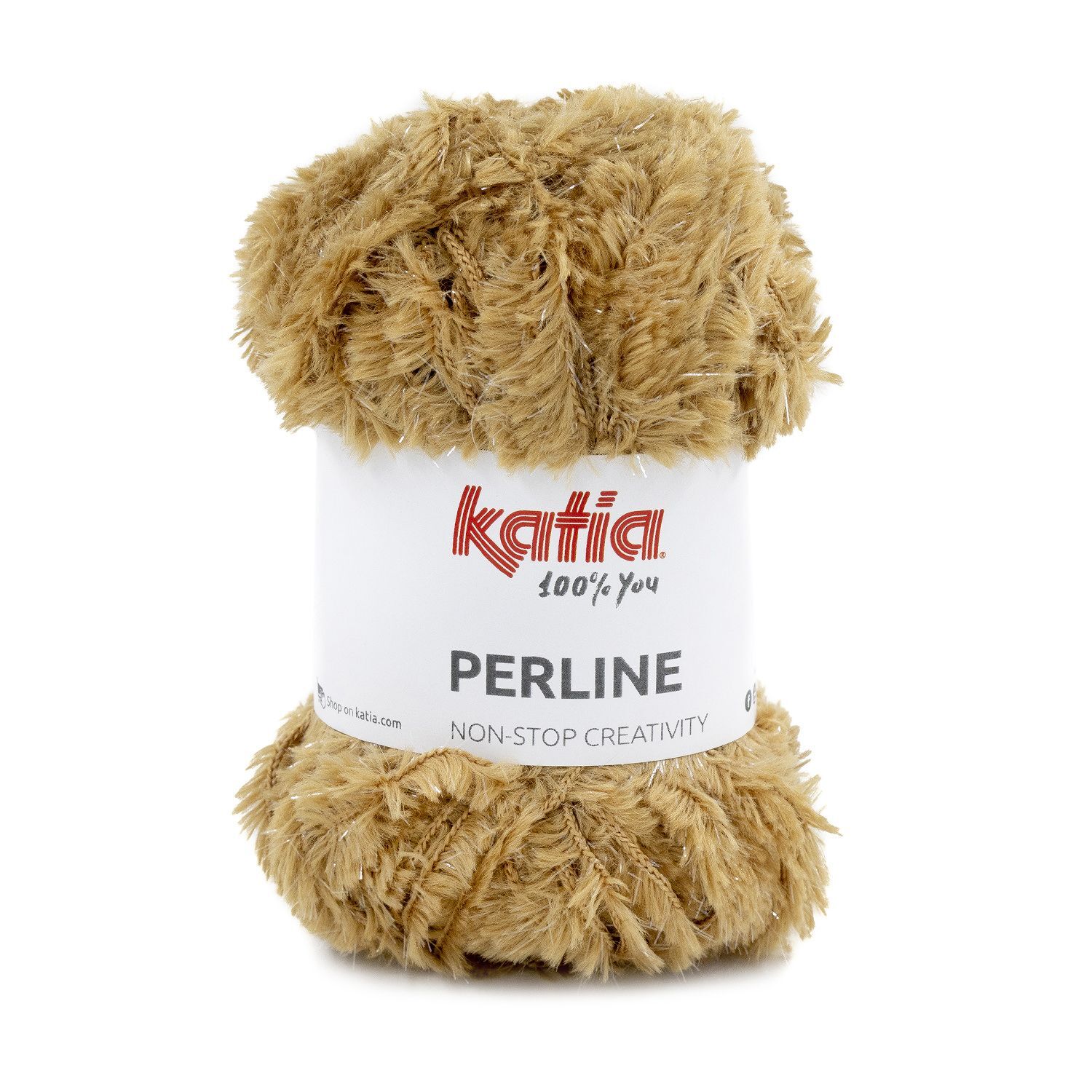 Perline by Katia - Camel (105) - 50 g / approx. 80 m Wool