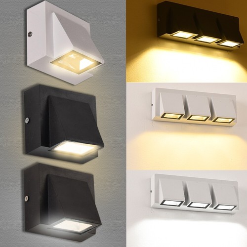 LED Spot Wandleuchte IP65 Außen Innen UP-Down Wandspot Fassadenlampe Strahler - Bild 11 von 20