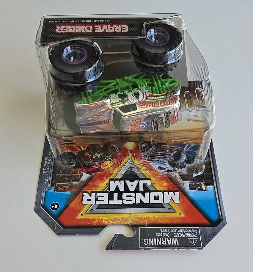 Excavadora de tumbas Monster Jam serie 34 Foto 4 de 4