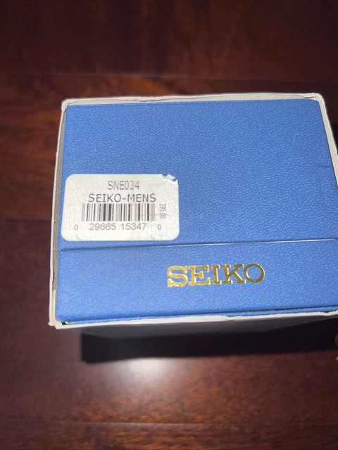 Seiko Solar Blue Men's Watch - SNE034 
