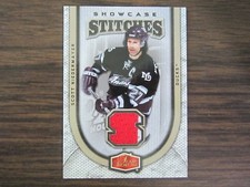2006-07 Flair Showcase Stitches Scott Niedermayer Jersey Card Anaheim Duck (B60)
