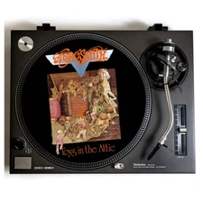 AEROSMITH Turntable Slipmat for Vinyl Records 12" DJ Slip Mat hard rock vinyls