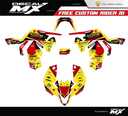 Fits Suzuki LTR450R GRAPHIC KIT decals stickers LTR 450r all years racing thick - Bild 1 von 2