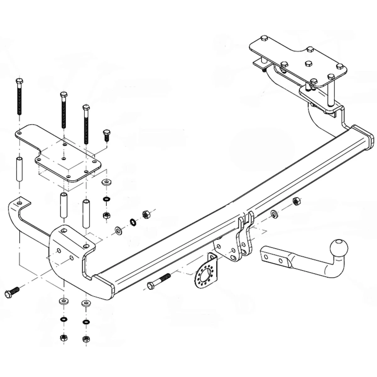 Suzuki 2024 sx4 towbar
