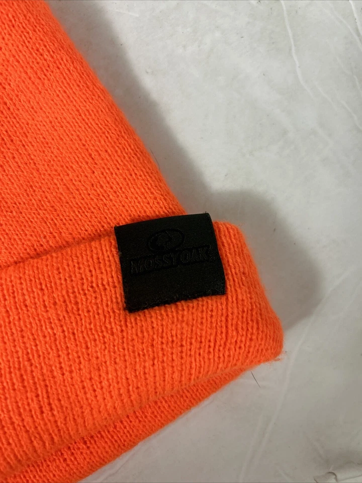mossy oak beanie orange safety hunting beanie One Size - Image 4 of 4