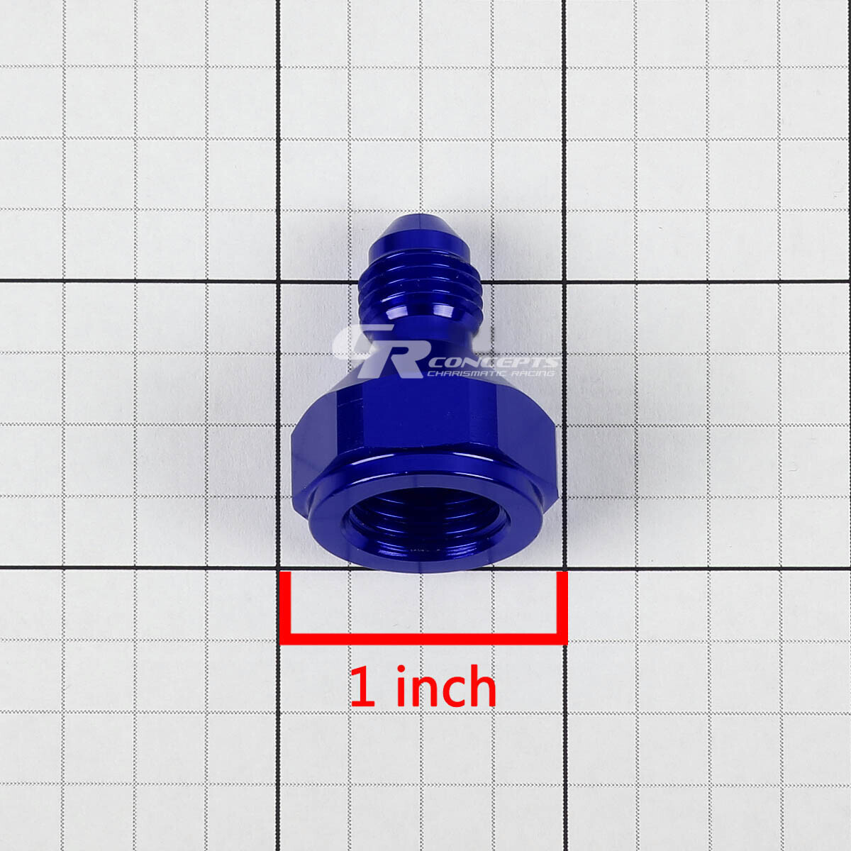 Raccord Pivotant 6AN Femelle à 6AN Femelle - Coupleur Droit En Aluminium Anodisé Noir - Neuf LokoCar