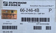 Superior Essex 23/4P DataGain Cat6+ UTP Plenum Network Cable CMP White /50ft