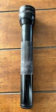 VINTAGE MAG-LIGHT FLASHLIGHT 3 D CELL 12-3/8" BLK ADJUSTABLE BEAM MADE IN USA