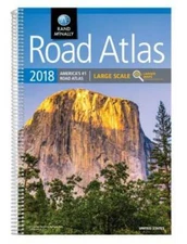 2018 Rand McNally Large Scale Road Atlas (Rand Mcnally Large Scale Road A - GOOD