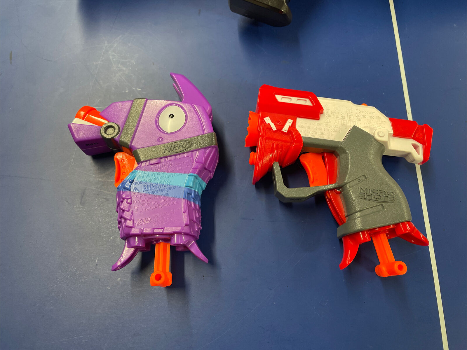 Set of 3 NEW Nerf Fortnite Micro Shots Guns RL TS Drama Loot LLAMA Lot Dart