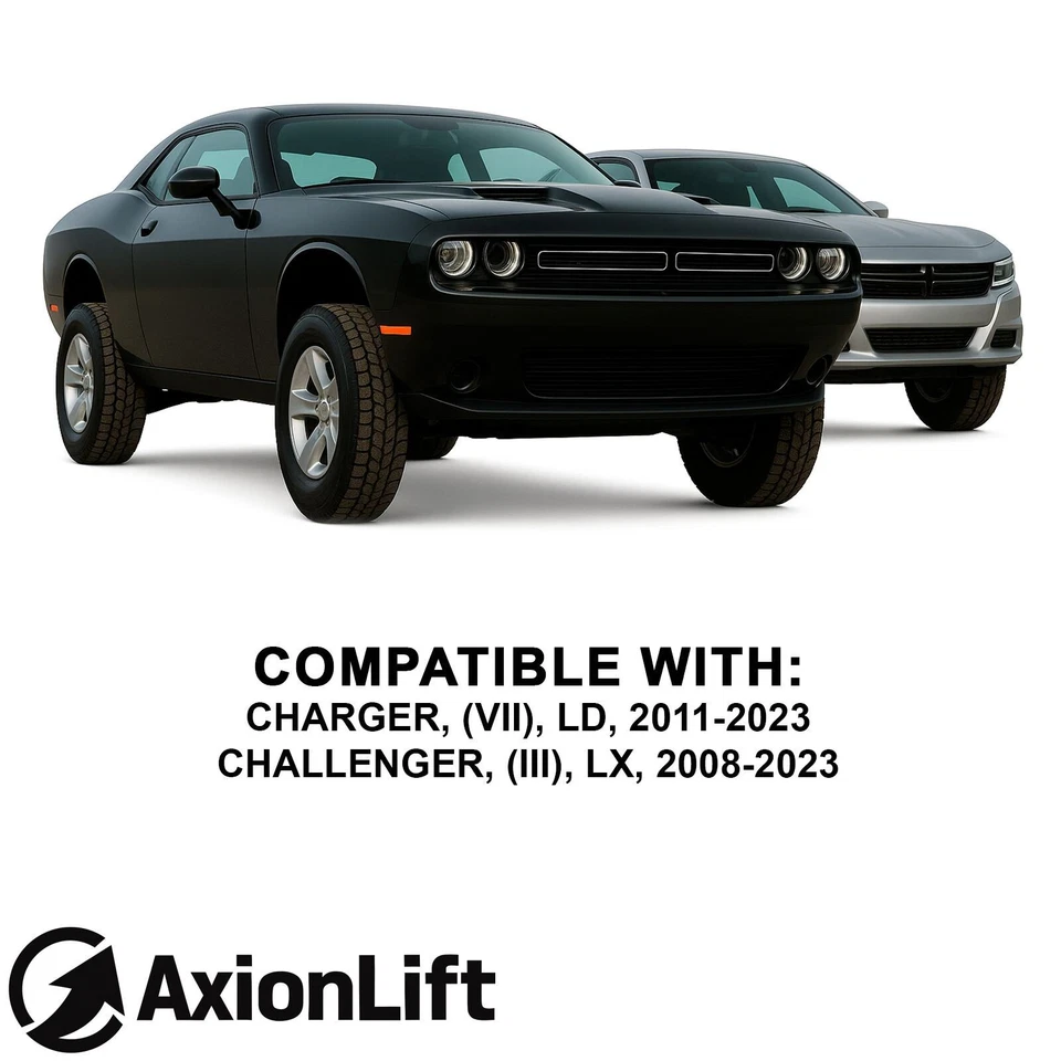 Kit de elevación niveladora 1,2 pulgadas 30 mm para espaciadores de cargador Dodge Challenger 2008-2023 Foto 2 de 4