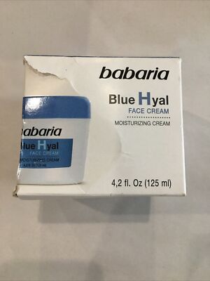 New Babaria Blue Hyal Face Moisturizing Cream 