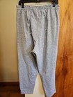 Women's CGE size 20A (avg) light grey lounge pants elastic waist w drawstring — photo 2