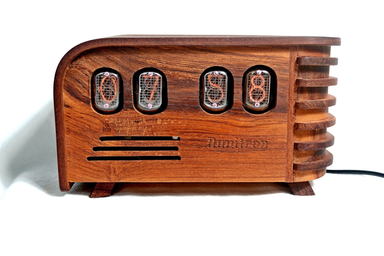 Vintage Nuvitron Nixie Tube Alarm Clock Handmade eBay