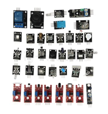 New 37 in 1 Sensor Module Kit Set für Raspberry Pi & Arduino& MCU Education