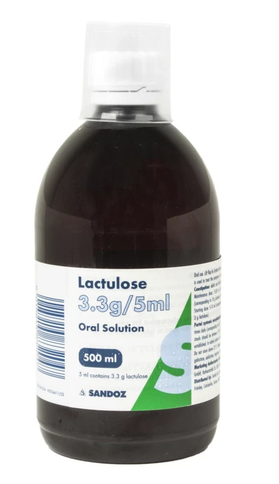 SANDOZ LACTULOSE Oral Solution 3.3g/5ml (500ml)