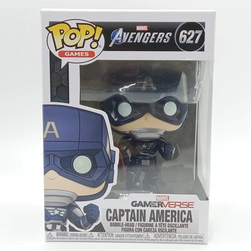 Funko Pop! Captain America 627 Marvel the Avengers Video Game Vinyl Figure Toy
