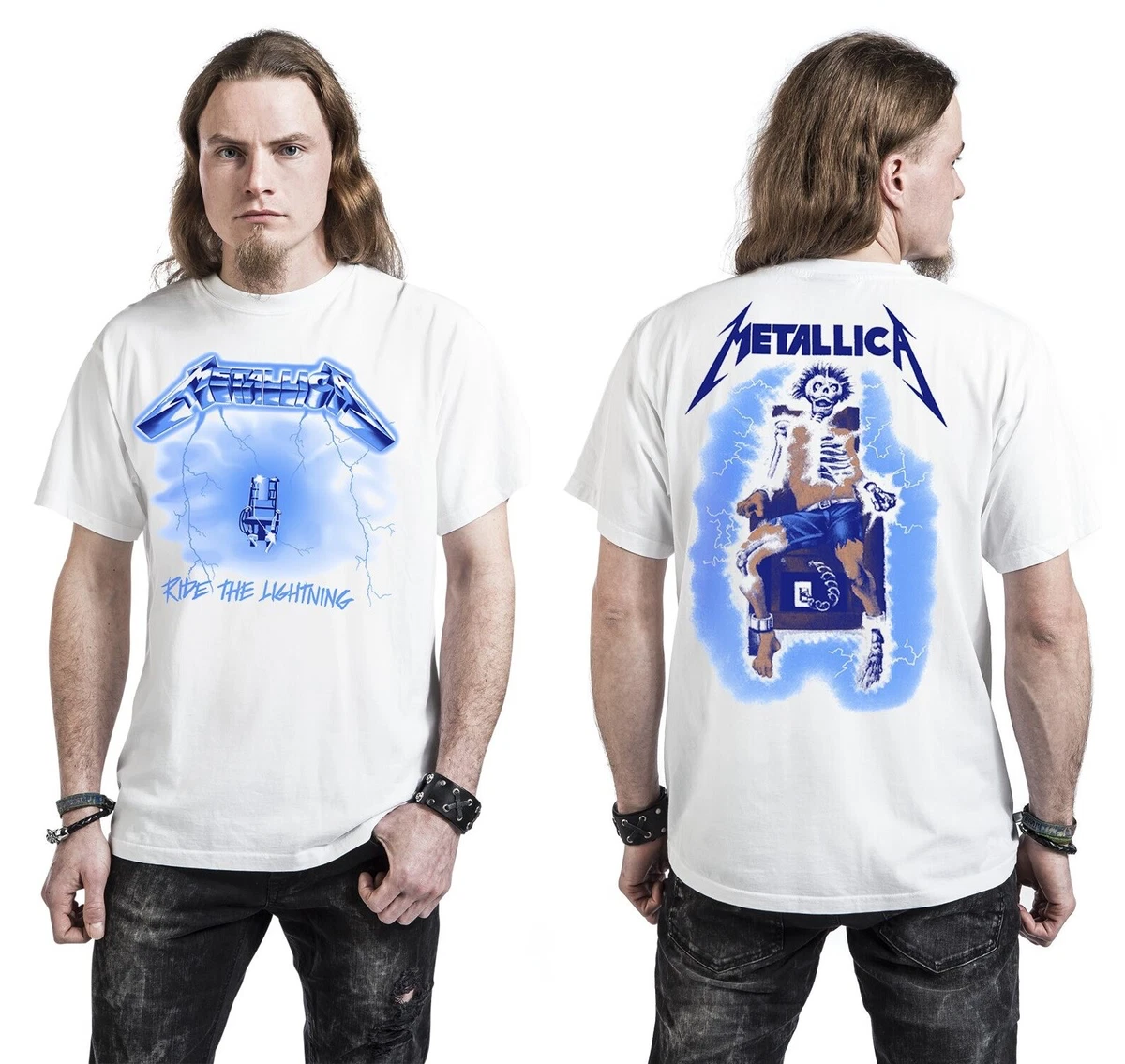 white lightning t shirt